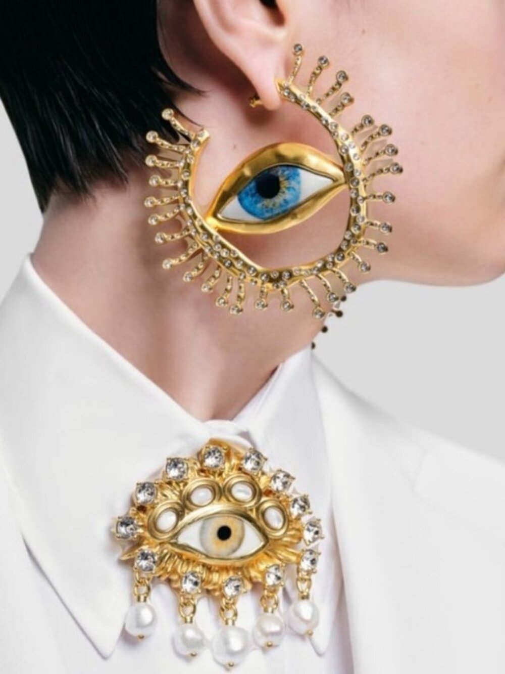 Evil eyeearringsM108